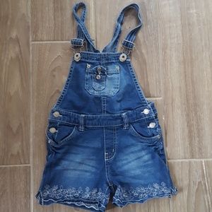 Denim Overalls Girl's Size 5/6